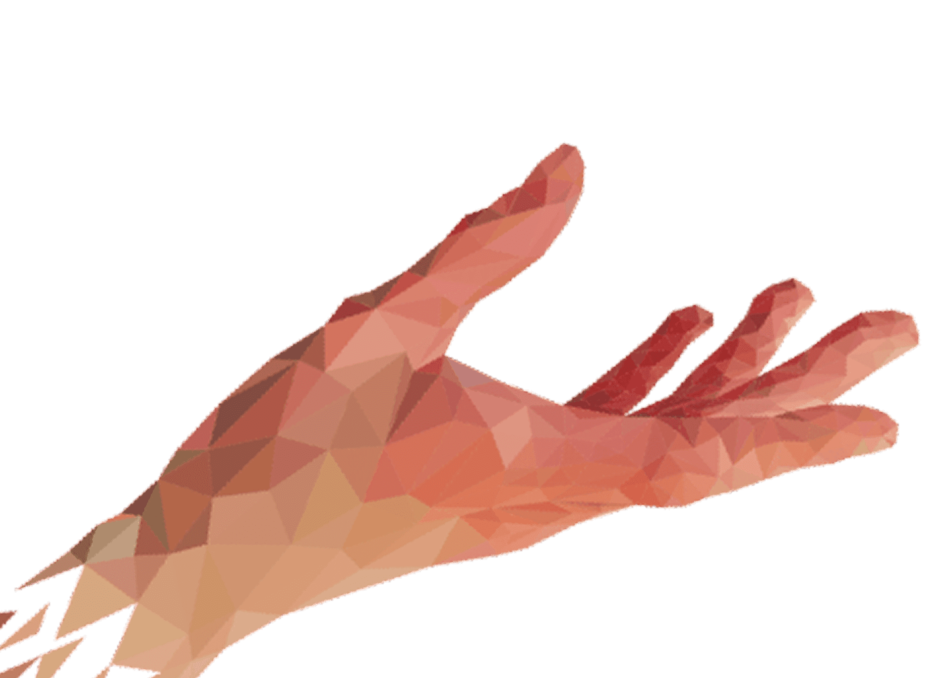 hand reaching